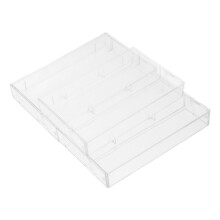 Compact Transparent Cassette Case, Scratch-Resistant and Portable 3Pcs