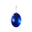 Blue decorative pendant with reflective surface 1 piece 1