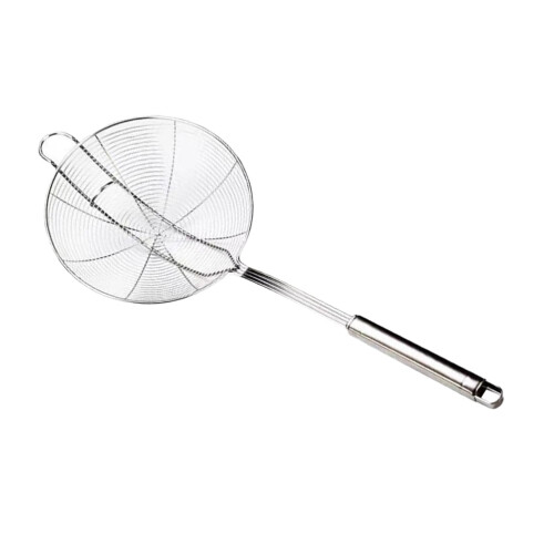 Kitchen Slotted Spoon Strainer for Fried Chicken and Restaurant Use, 1 Piece