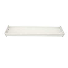 Küchenregal Gewürze, Wandmontage, 60 cm, weiß