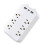 9-In-1 Surge Protector 6-Outlet Extender with 3 USB  Power Strip Plug Outlets Wall Adapter Spaced US Plug 5