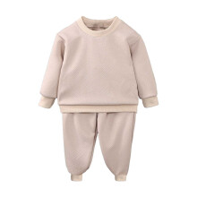 Børnesæt med hættetrøje i 2 dele – blød sweatshirt og matchende underdele, hyggeligt og afslappet outfit til alderen 2-10 år, skole og leg