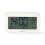 Digitaler Tischwecker, LCD, Schlummerfunktion, Timer, Weiß 3