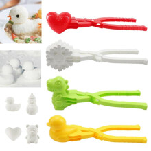 Riz, riz à faire soi-même, formes d'animaux, cuillère à riz, pinces à riz, pinces pour faire des boules de neige pour enfants (4 pièces)
