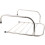 Laundry Room Clothes Drying Rack Silver Stainless Steel 1Set 1