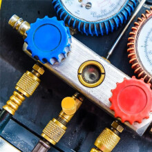 1/4 Flare-Afdekking, Rond Messing met Neopreen O-Ringafdichting, HVAC-Klepafdekking, Koelmiddelvergrendelingsafdekking, HVAC-Vergrendelingsafdekking