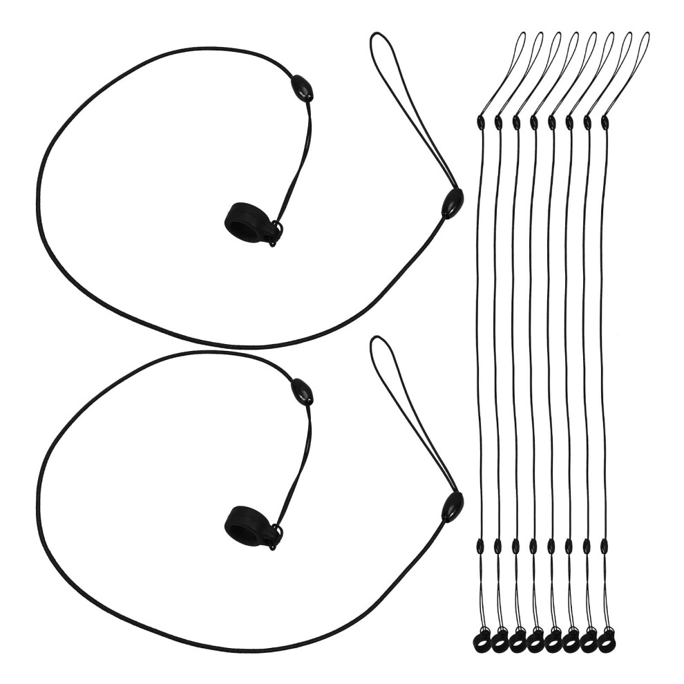 12Pcs Pen Elastic Lanyard - 43Cm Pen Lanyard Anti-Lose Elastic Tether Rope For Touch Stylus - Cord For Tablets Smartphones And Signature 9555307610571