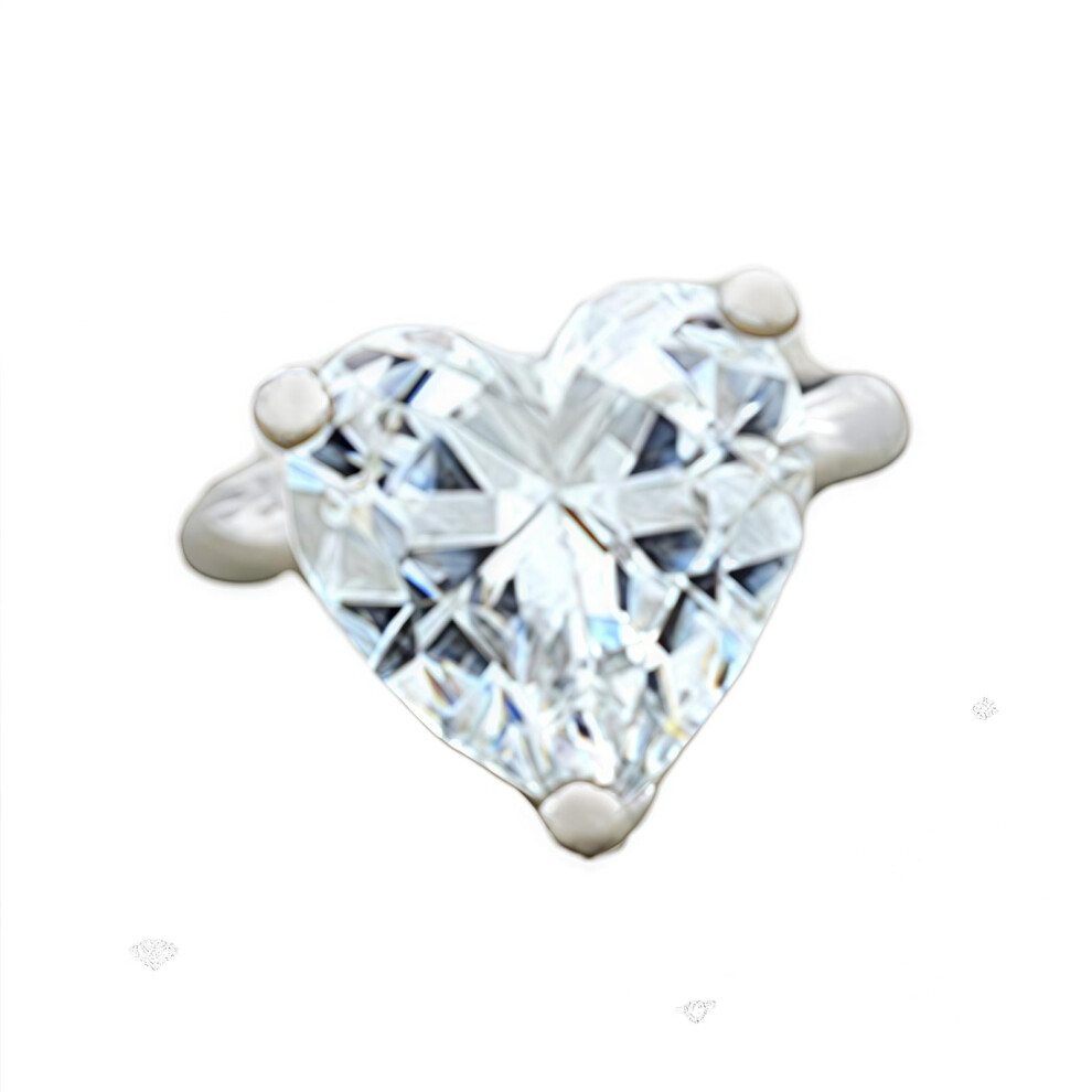 1Pc Beautiful Newborns Heart Shaped Rhinestoned Rings Baby Photography Rings Studio Props Memorable Souvenir For Growth 9555307610304