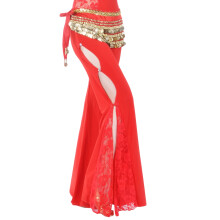 Elastic Waist Dance Trousers Nylon Stretchable 1 Pair