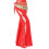 Elastic Waist Dance Trousers Nylon Stretchable 1 Pair 1