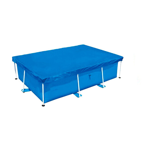 Rectangular Pool Cover, Fits 9.8FT6.6FT Rectangle Inflatable Pool, Portable Inflatable Swimming Pool Cover