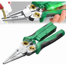 8-in-1 Wire Stripper with Voltage Tester, Compatible with Electrical Wires