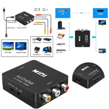 AV to Video Adapter Set Top Box to TV Converter