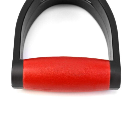 PVC snow shovel replacement handle garden accessories - digging rake tool - red and black replacement handle 2