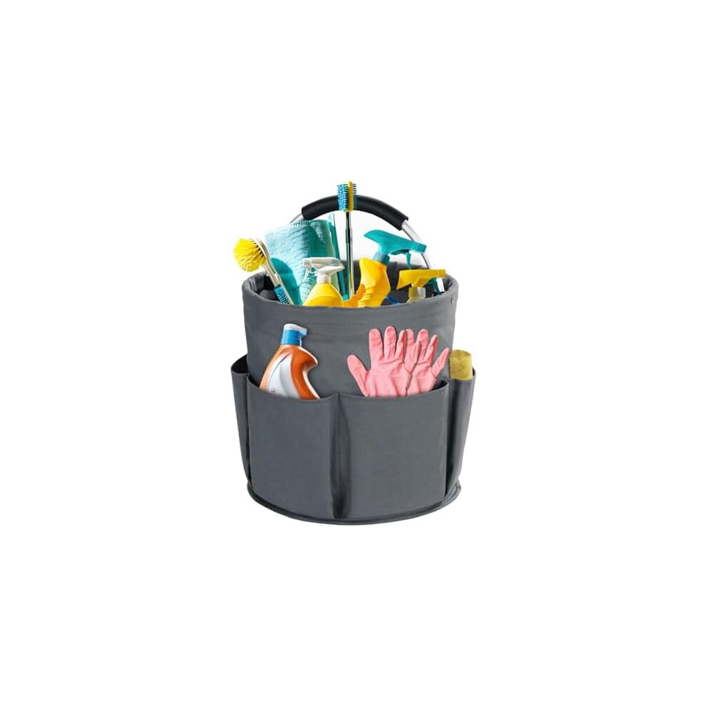 Cleaning Caddy Foldable 17L With Handle Dark Grey 962125059687