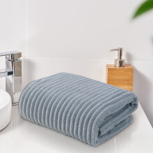 Serviette de bain en velours et tapis moelleux – Ultra-absorbant, fibres douces, grande taille, pour le bain, la plage, les voyages – Esthétique