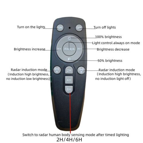 Solar Light Circuit Board Remote Sensor, 2.8V-3.3V LED Controller 1