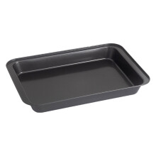 Nonstick Rectangle Baking Sheet Pan, Stackable, Warp-Resistant, Easy-Clean Black Bakeware – Compatible with Standard Ovens