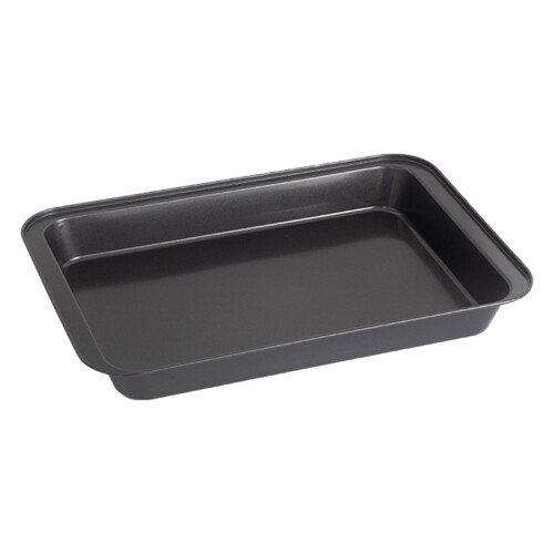Nonstick Rectangle Baking Sheet Pan, 42cm, Stackable, Warp-Resistant, Easy-Clean, Compatible with Home Ovens