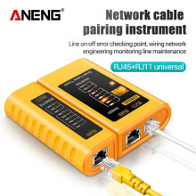 ANENG M469D Network Analyzer Tester Cable Tester RJ45 RJ11 RJ12 CAT5 UTP LAN Cable Tester Networking Repair Tool