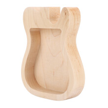 Maple Wood Guitar Pick Box Portable Storage 119x99.6x31mm