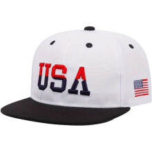 USA bestickte Baseballkappe, Unisex, Hip-Hop-Hut, Vintage, verstellbarer Snapback-Hut, Trucker-Cap, Sonnenhut für Männer und Frauen
