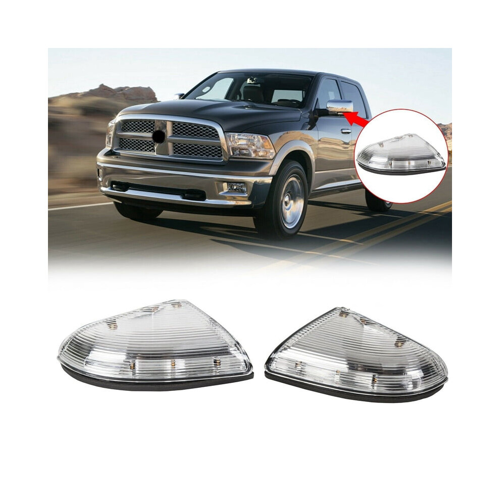 Car Mirror Turn Signal Lamp For Dodge 09-14 Ram 1500 & 10-14 2500 68064949Aa Light 9551475104133
