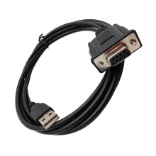 Hochgeschwindigkeits-USB-zu-RS232-Konverterkabel, USB-Stecker auf RS232-Buchse, Kabel für PC- und Laptop-Datenaustausch