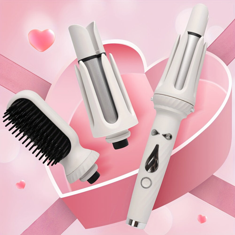 Trendy Curling Iron & Straightener Combo â Dual-Use, Auto Curl + Long-Lasting Styling, for Long Hair, Compatible with All Hair Types