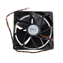 Ventilateur de refroidissement PWM4P W12E12BS11B5-07 6000 tr/min 12 V 1,65 A pour serveur, 12 cm, 120 x 120 x 38 mm, pour mineur