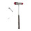 Neurological reflex hammer portable red percussion hammer 1 1