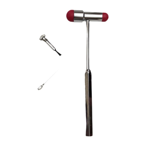 Neurological reflex hammer portable red percussion hammer 1
