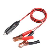 Cavo elettrico per auto da 12 V con clip, adattatore di alimentazione da auto ad auto, spina, presa, cavo con 15 A