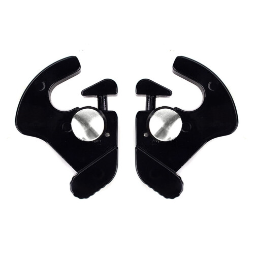 2Pcs Detachable Rotary Rack Clips for Motorcycle External Modification Luggage Rack Docking for Latch Kit