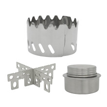 Outdoor Windproof Camp Stove Small Alcohols Backpacking Stove Light weight Spirits Burners Picnics BBQ Furnaces