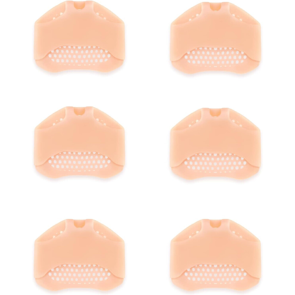 3 Pairs Gel Metatarsal Pads for Ball of Foot Pain Relief, Neuroma Support, Reusable & Breathable â Compatible with All Shoes
