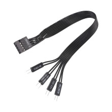 Motherboard Panel Line Extension F-PANEL Female to 2Pin Male Extension LED Reset PC Power Cable Replacement Accessories