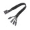 Motherboard Panel Line Extension Cable F-PANEL to2Pin 1