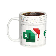 4 Pcs Large Coffee Mug with Handle Tea Cup Novelty Coffee Cup Idea Gift for Men Women Office Work, White