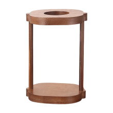 Soporte para gotero de café, estante, accesorio para cafetería, soporte de madera resistente para gotero de café de estilo A