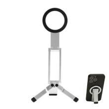 Magnetisk selfie-stativ med sterk magnetisk aluminiumsholder for Storbritannia