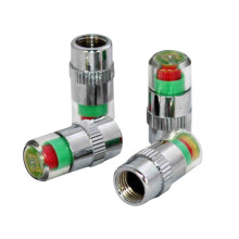 Moniteur de pression des pneus, dispositif d'alarme oculaire à 3 couleurs, bouchons de pression des pneus