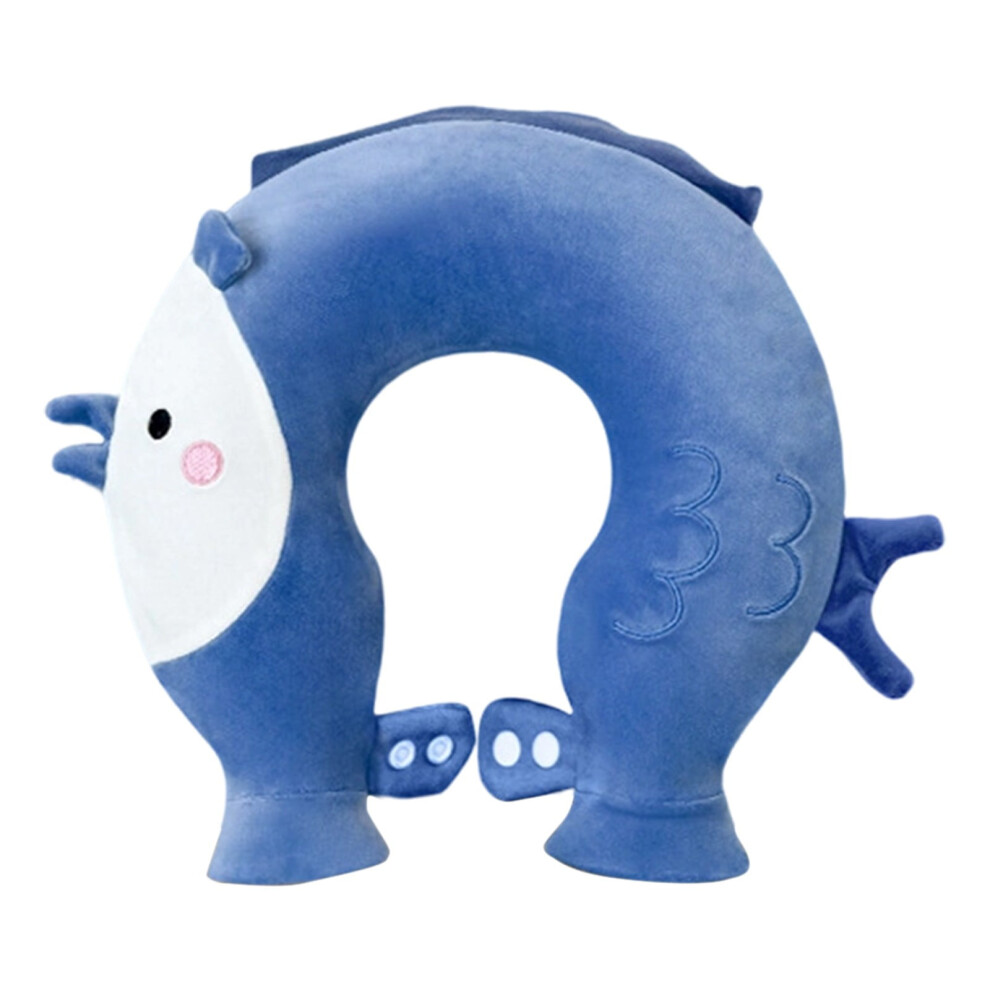 Neck Hot Water Bottle, Neck Warmer for Women Men, 1800ml Leakproof U Shaped Hot Water Bottle with Cover for Winter