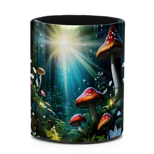 Μικρή θήκη για στυλό και μολύβια Mushroom Forest για οργάνωση γραφείου, αποθήκευση