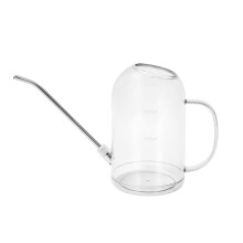 Extra Long Spout Watering Can, 2L, Durable & Lightweight, Ergonomic Handle, Controlled Flow – Ideal for Indoor/Outdoor Gardening, White, Compatible