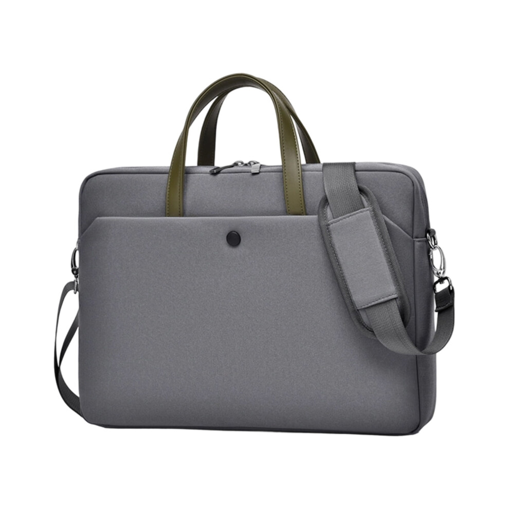 Computer Bag Featuring Quick Access Front Storage and Removable Carrying Strap Multifunctional Computer Carrying Case