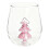 Pekkaxy Stemless Wine Glass with 3D Christmas Tree Inside, Holiday Drinking Cup Gift 1