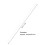 30pcs Twisted Wire Needles, Large Eye, 10cm, 0.3mm 2