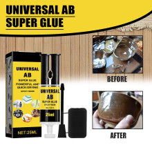 Universal Metal Epoxy Resin AB –25ml Fast Drying & Heat For Material Bonding