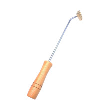 Branding Iron Bread Hot Stamping Cake Tool Rust Resistant Metal Comfortable Wood Handle for Kitchen Pastry